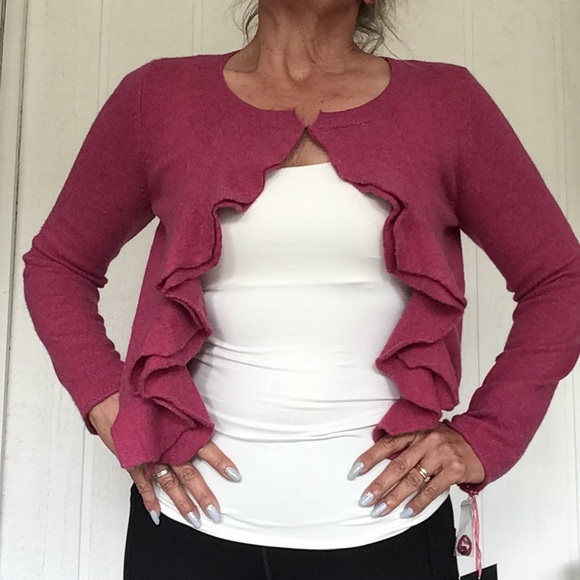 CYNTHIA ROWLEY CASHMERE SWEATER SIZE MEDIUM NWT - Picture 5 of 9